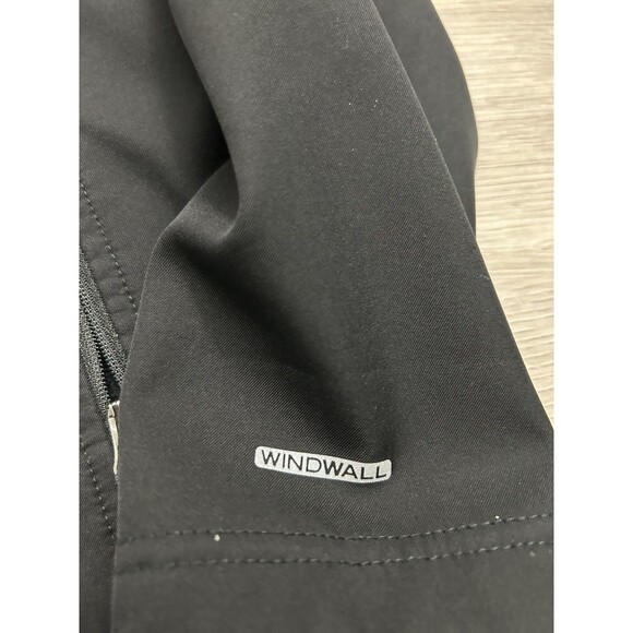 The North Face Black Windproof Windwall Jacket Boys Large 14/16 black white - Picture 3 of 10